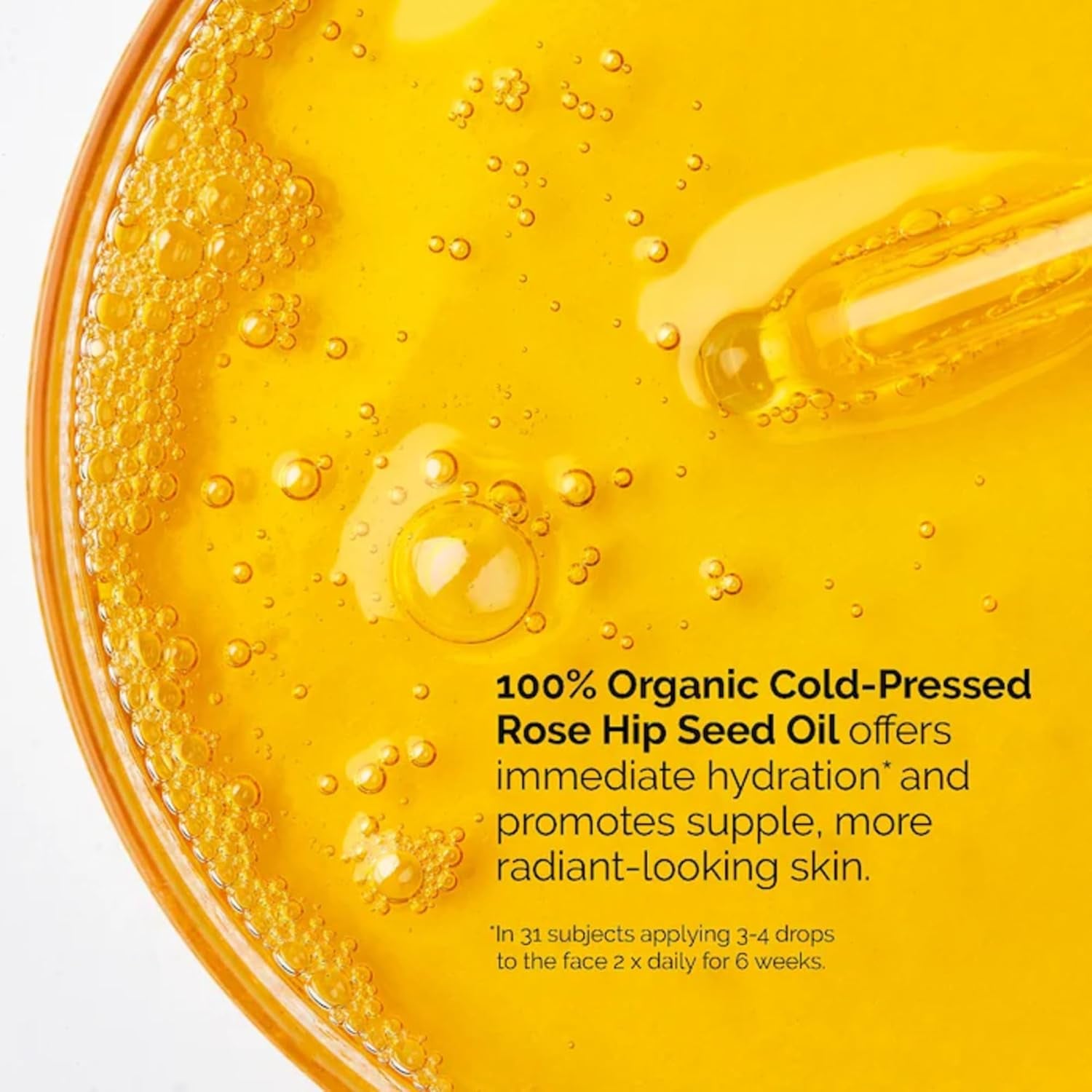 100% Organic Cold-Pressed Rose Hip Seed Oil 30Ml (Pack of 2)